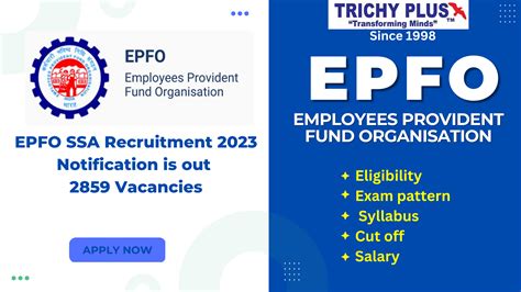 epfo ssa recruitment 2023.